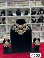 Real Look Pink Mint Mozonite Set for a Fresh Elegant Style - Image 2