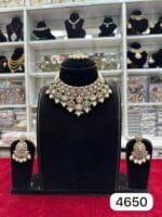 Fresh Mint Ruby Mozonite Set for a Soft Elegant Look - Image 2