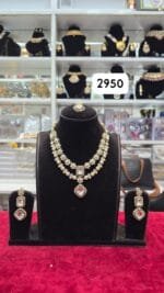 Real Look Mozonite Set Premium Elegant Jewellery - Image 2