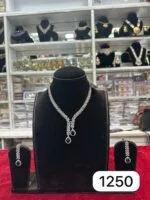 Real Look AD Silver Blue Set Elegant Cool Shine rubela - Image 2