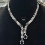 Real Look AD Silver Blue Set Elegant Cool Shine rubela