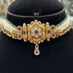 Real Look Golden Short Set Simple Royal Style