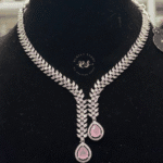 Real Look AD Silver Pink Set Soft Elegant Shine rubela